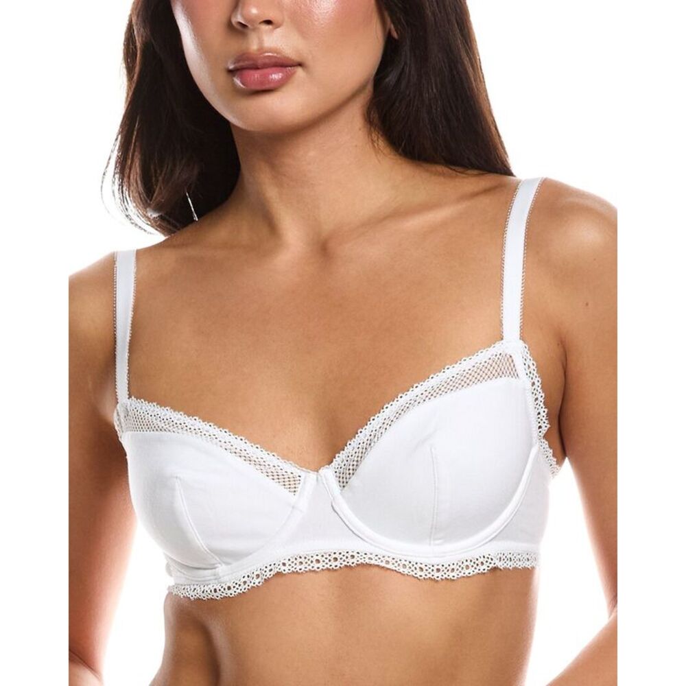Passionata Womens  Charlotte Wired Lace Demi Bra, White